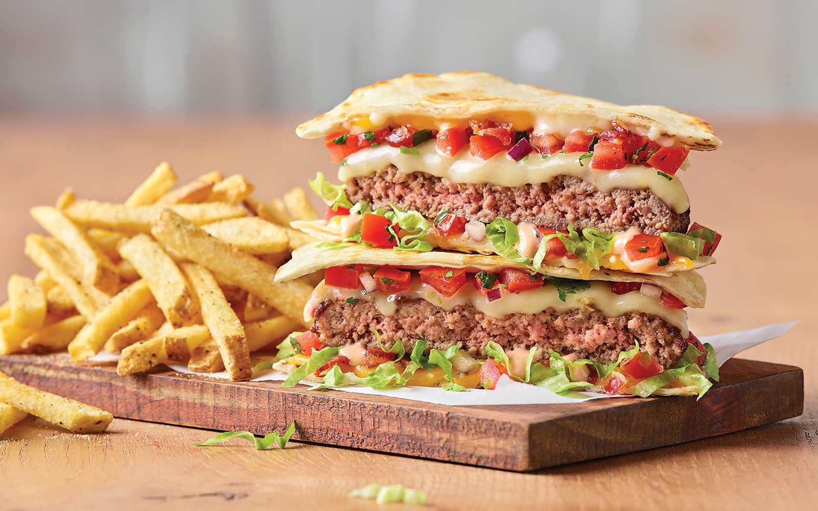 Applebee’s Quesadilla Burger