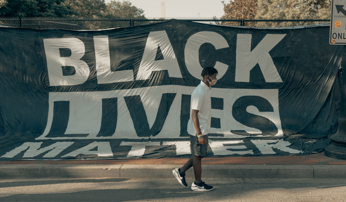 Black Lives Matter Sign