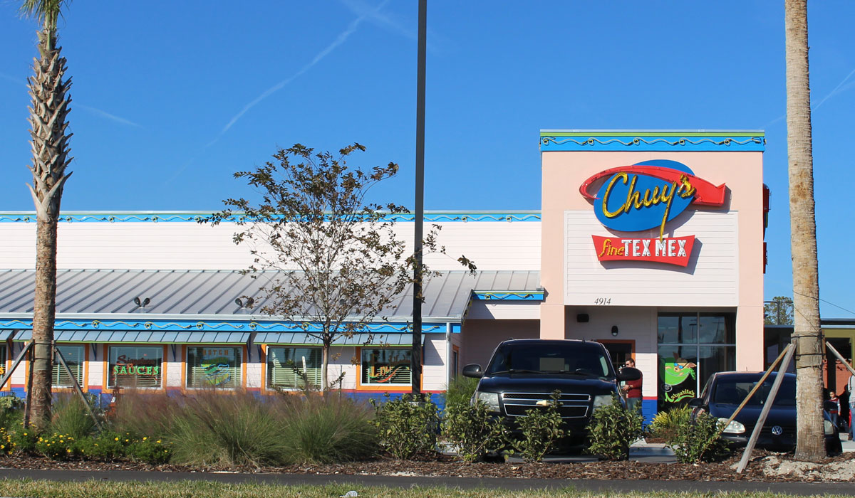 Exterior Of A Chuy's Restaurant