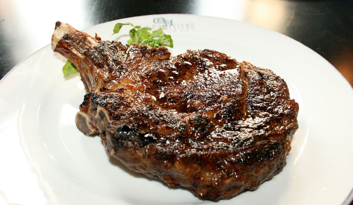 A Steak At Old Homestead Steakhouse