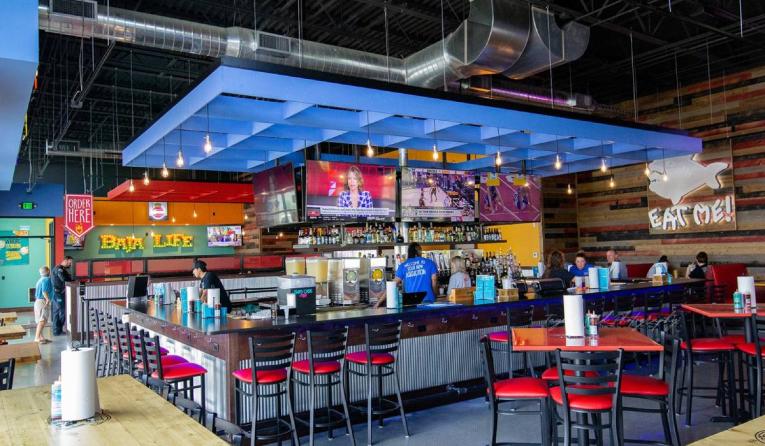 Fuzzy’s Taco Shop Interior