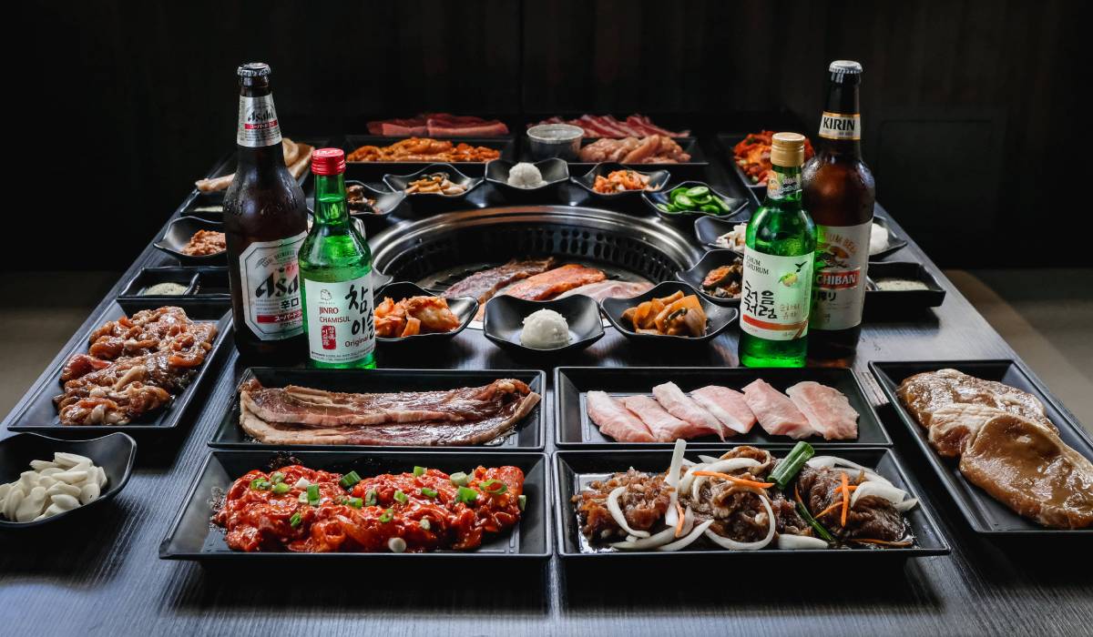 A Spread Of Food From Gen Korean BBQ