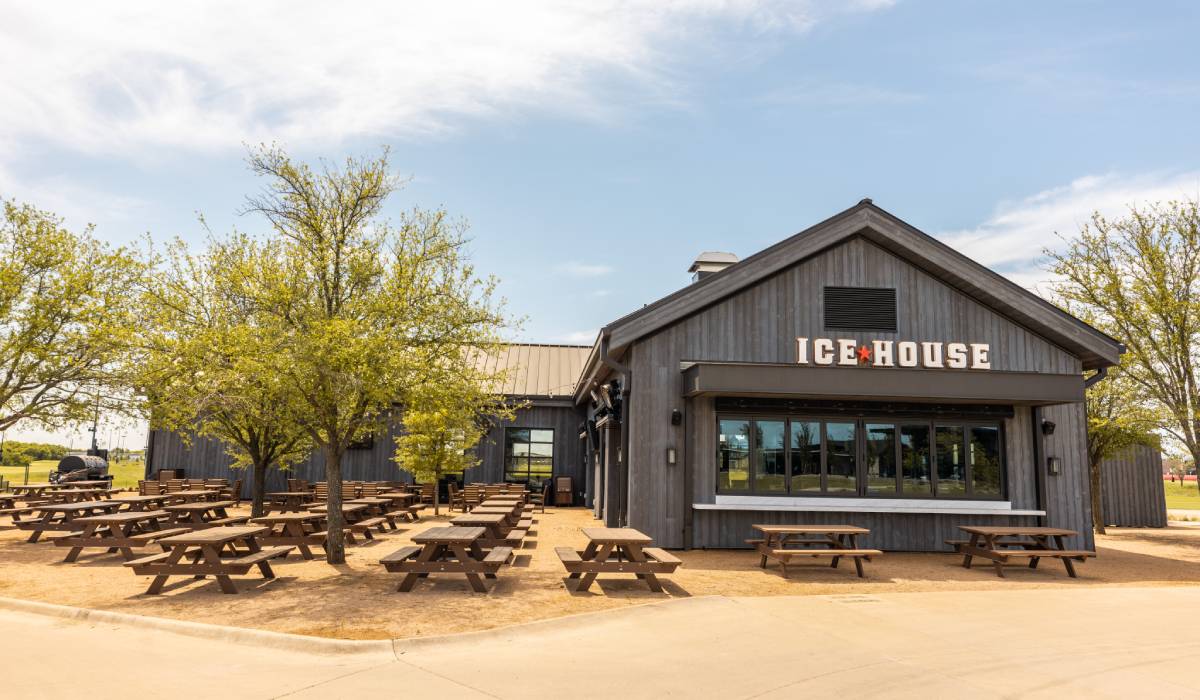 An Exterior View Of Ice House