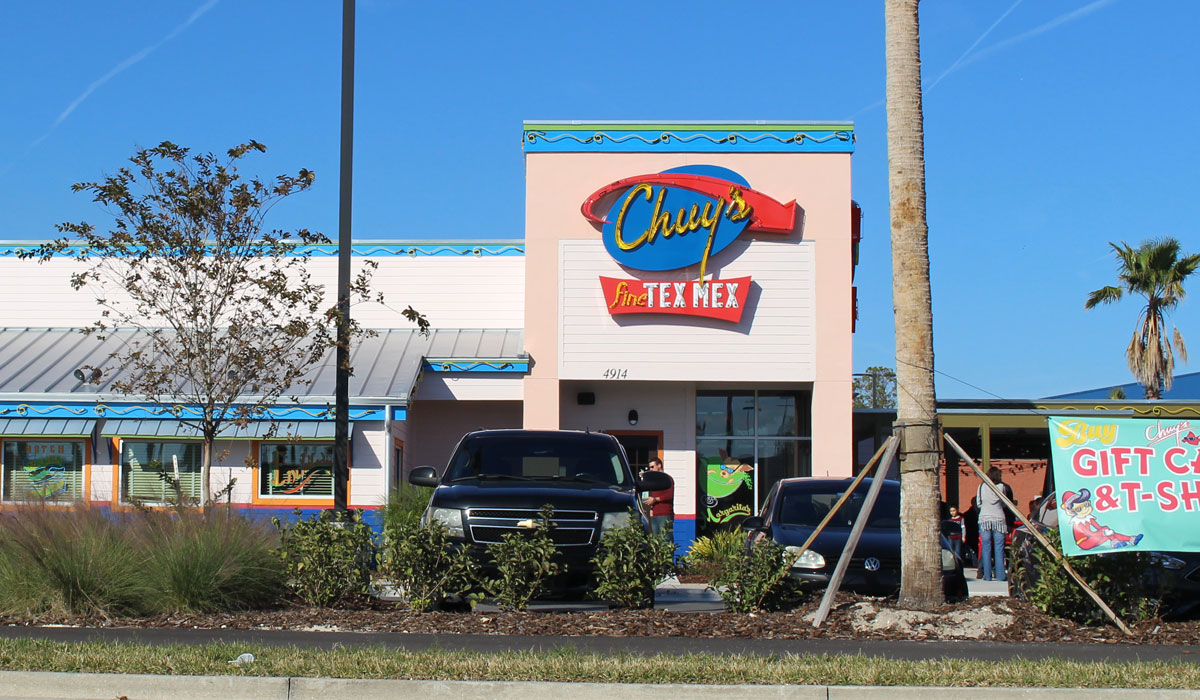 Chuy's Restaurant Outside Jacksonville, Florida