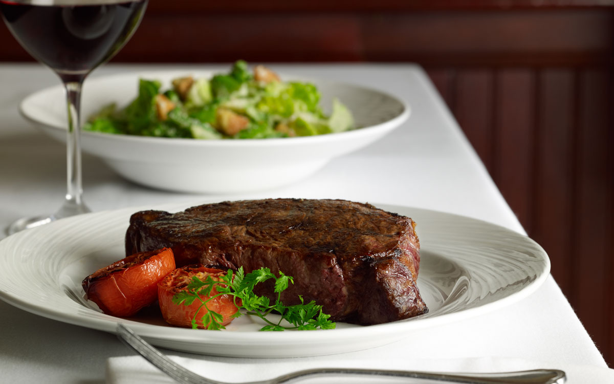 The Palm Steakhouse's Renowned Steaks Are Served Fresh And Hand Cut To Every Guest's Request