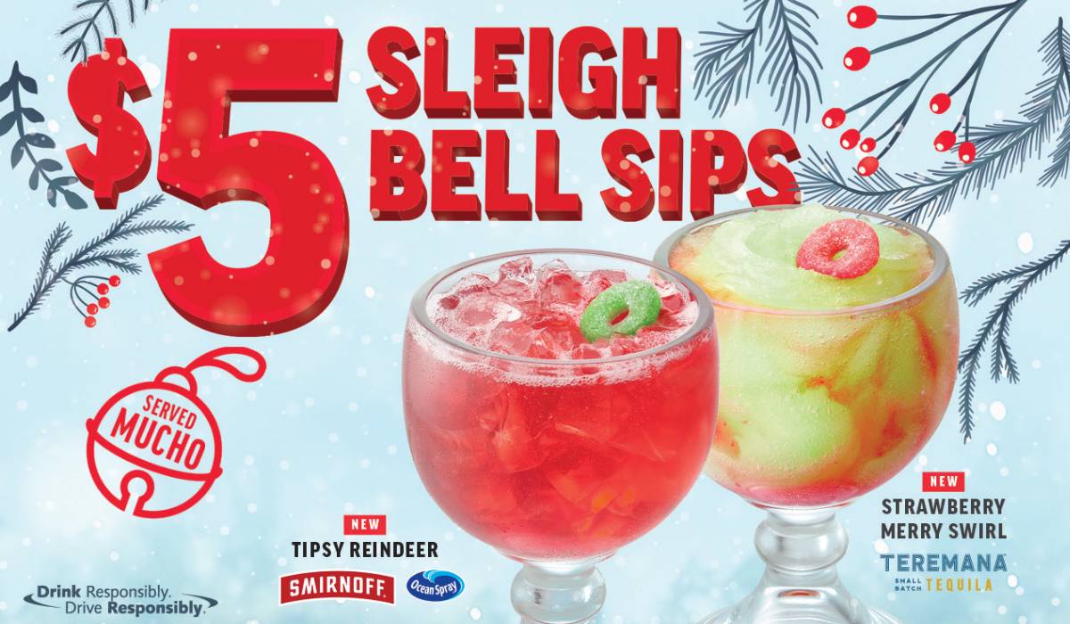 Applebee's Sleigh Bell Sips