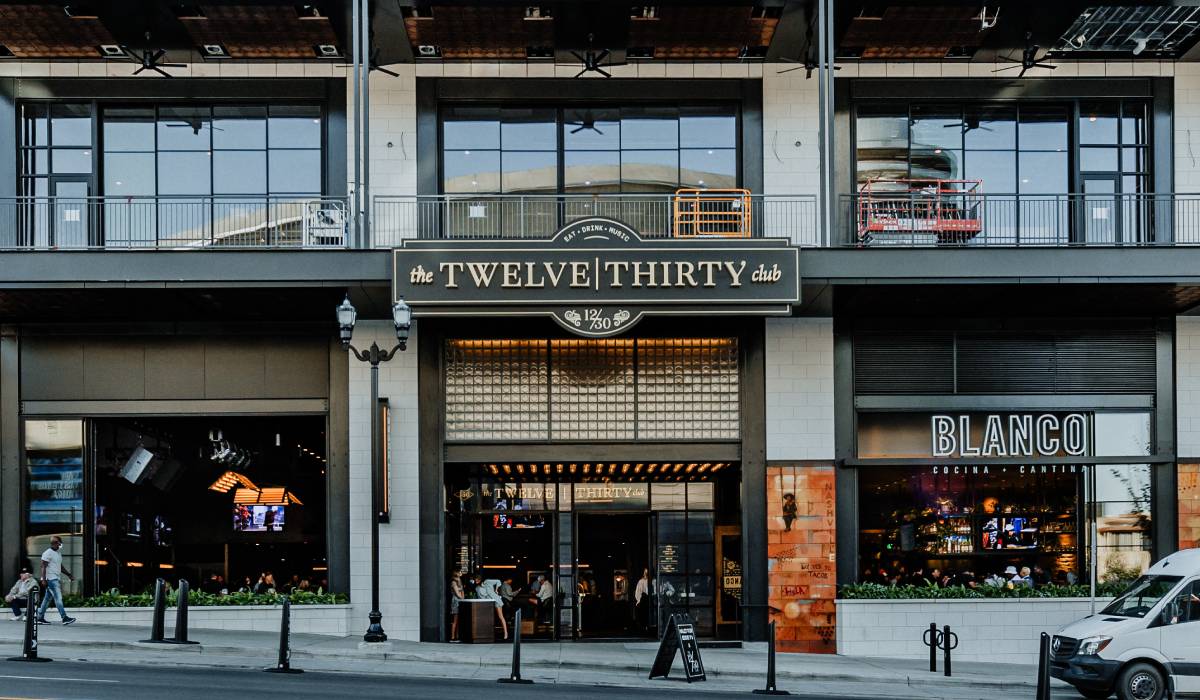 The Twelve Thirty Club Entrance