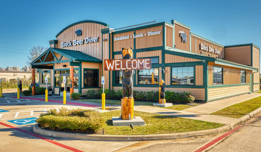 Black Bear diner exterior.