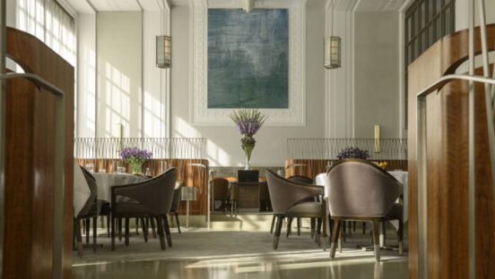 Eleven Madison Park dining room.