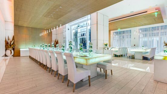 Sea Grill interior.