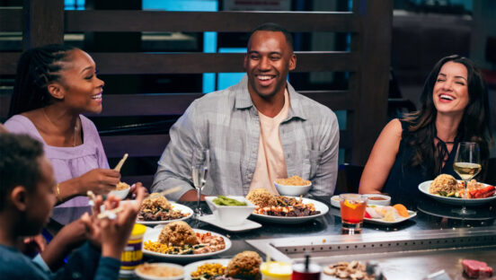 Benihana customers.