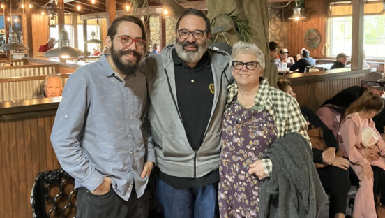 Huckleberry's franchisee and family.
