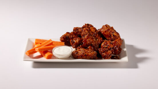 NORMS' wings.