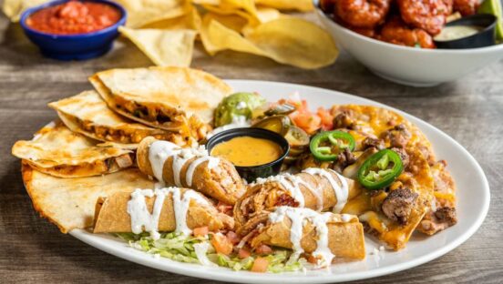 On The Border food.
