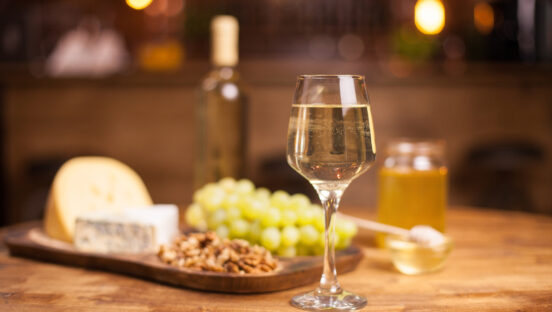 Wine pairing.