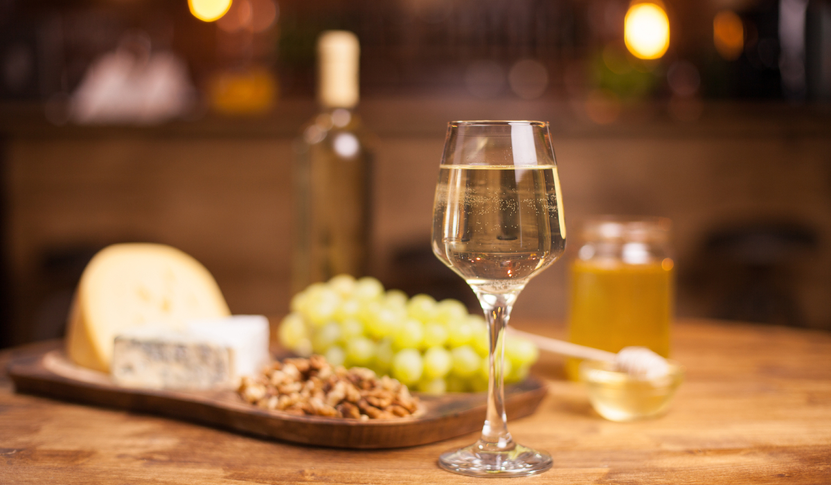 Wine pairing.
