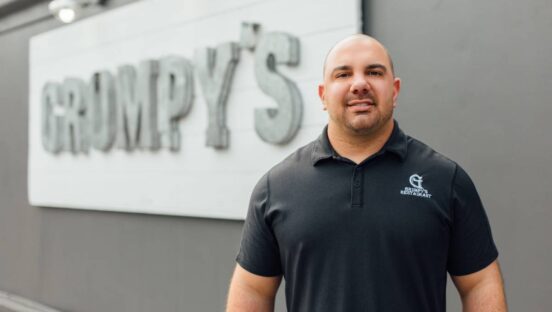 Grumpy's CEO Daniel DeLeon.