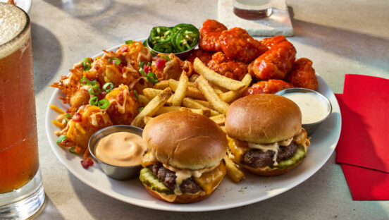 TBS Trio meal.
