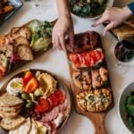 Menu items from Postino WineCafe.