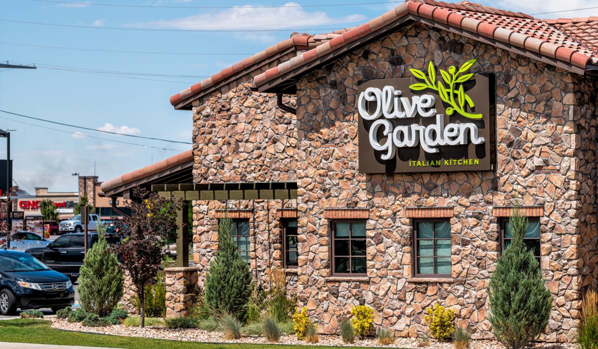 Olive Garden restaurant.