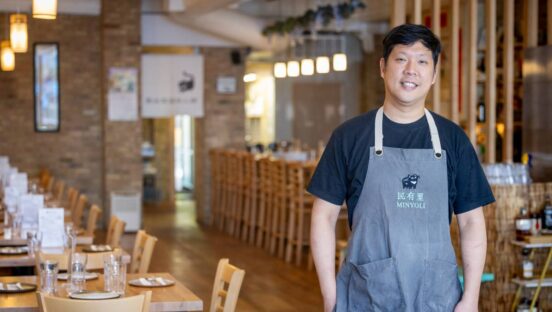 Chef Rich Wang-Minyoli.