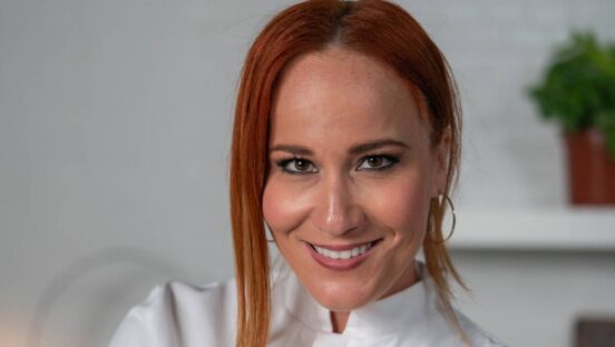 Chef Adrianne Calvo Headshot.