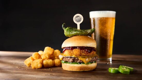Bad Daddy's Jalapeño Business Burger.