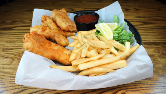 Food from Hickory Tavern.