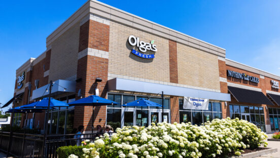 Olga's Fresh restaurant.
