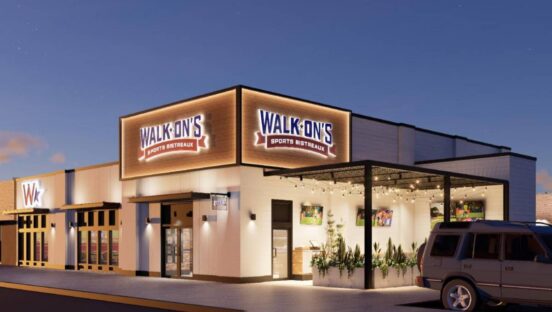 Walk-On's restaurant prototype.