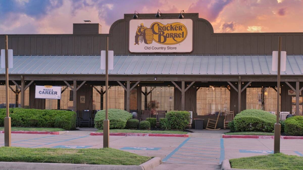Cracker Barrel restaurant.
