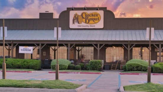 Cracker Barrel restaurant.