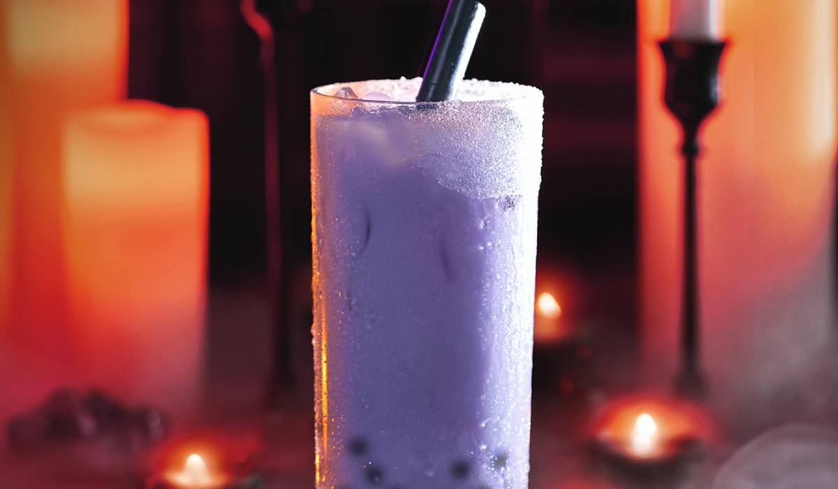 Mellow Mushroom Wicked Wizard cocktail.