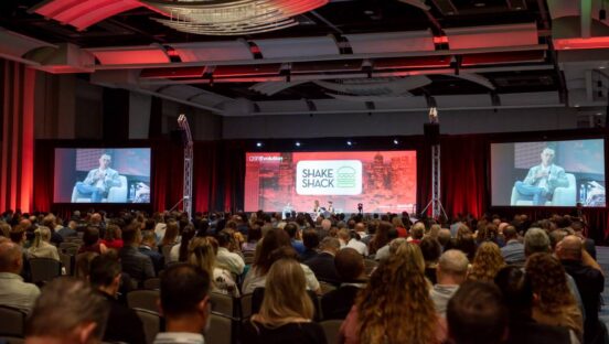 QSRE year 4 Shake Shack keynote crowd shot.