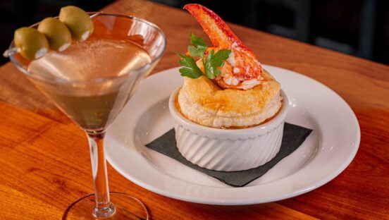 Lobster Pot Pie from Sullivan's Steakhouse.
