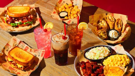 Fall menu from Sonny's BBQ.