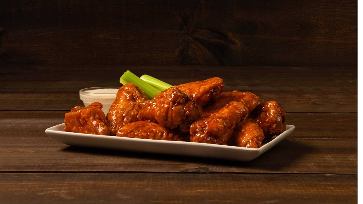 Wings from Glory Days Grill.