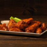 Wings from Glory Days Grill.
