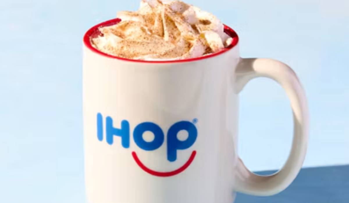 French Toast Hot Chocolate from IHOP.
