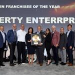 Doherty Enterprises receiving the Applebee's honor.