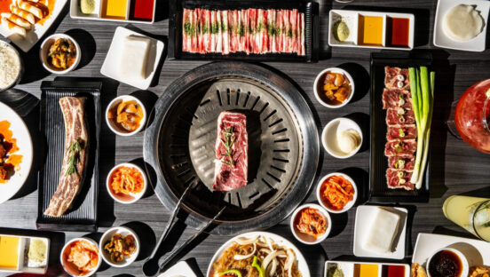 Food from GEN Korean BBQ.