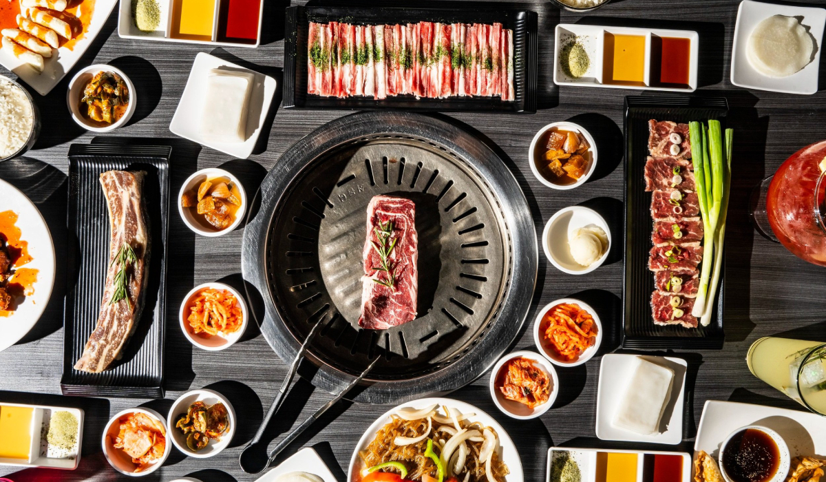Food from GEN Korean BBQ.