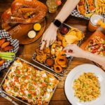 Food from Hickory Tavern.