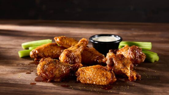 Hot Honey Lemon Pepper Wings from Bad Daddy's.