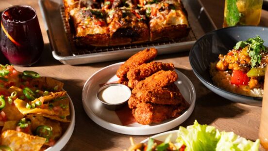 Food from Shark Club.
